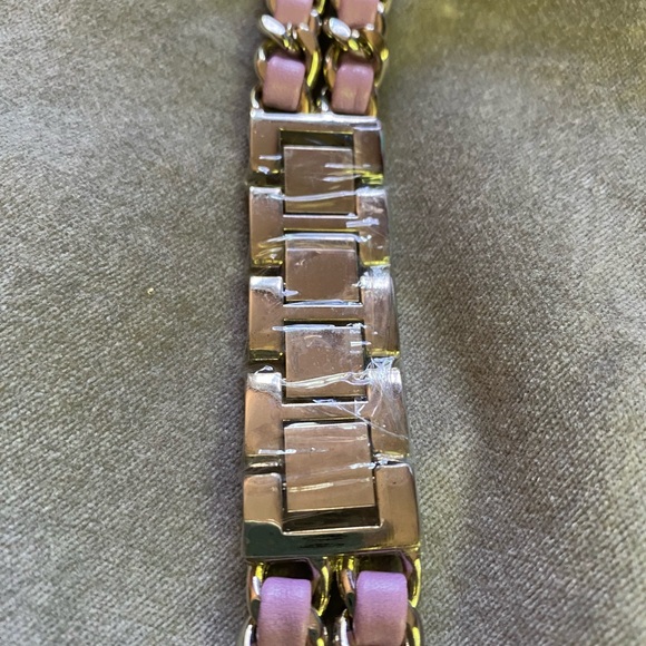 Metal + faux Leather Band Strap for Apple Watch. - Picture 6 of 14